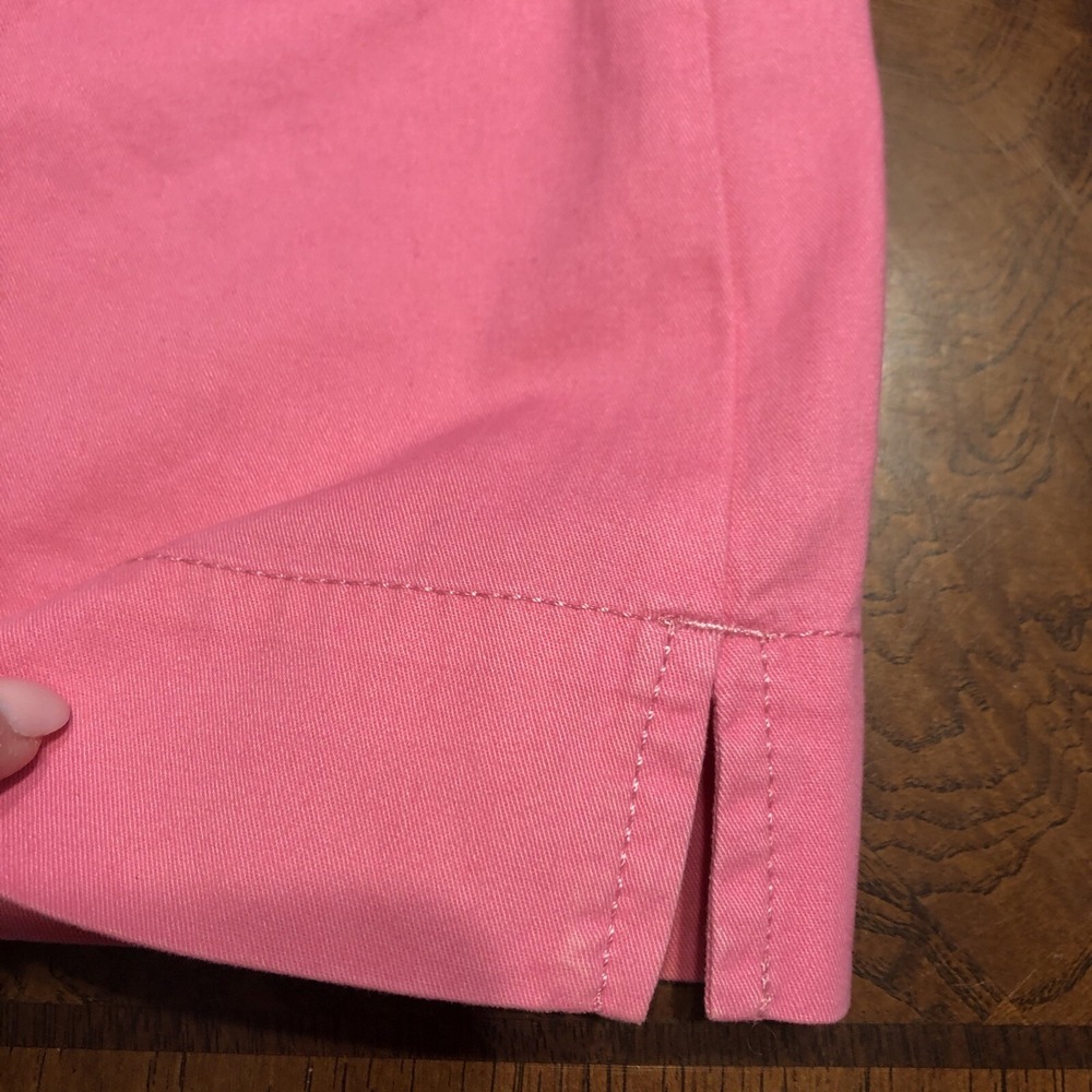 LILLY PULITZER Women's Size 0 Pink Skirt Cotton Mini Palm Tree Pockets - Picture 6 of 13